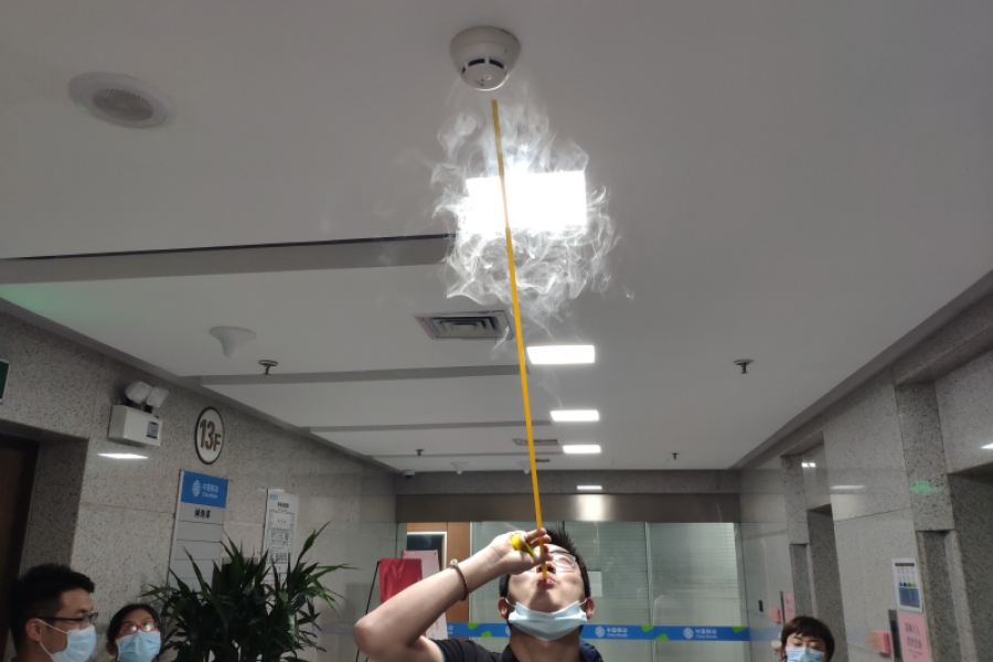 移動(dòng)樞紐樓項(xiàng)目消防聯(lián)動(dòng)測(cè)試