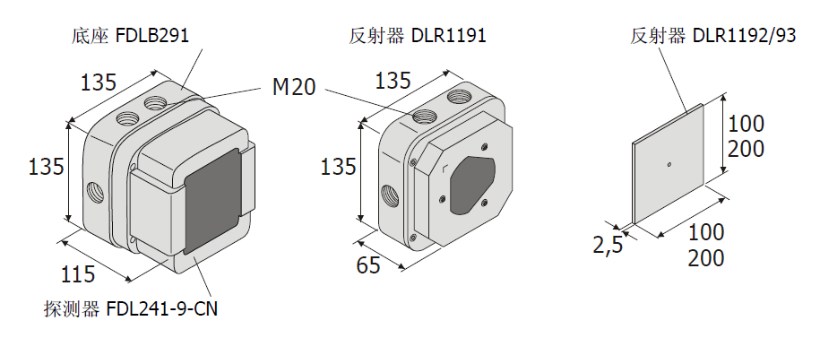 FDL241-9-CN 線型光束感煙火災探測器(圖4) FDL241-9-CN 線型光束感煙火災探測器(圖4)