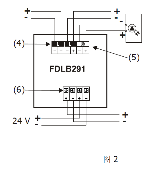FDL241-9-CN 線型光束感煙火災探測器(圖6) FDL241-9-CN 線型光束感煙火災探測器(圖6)