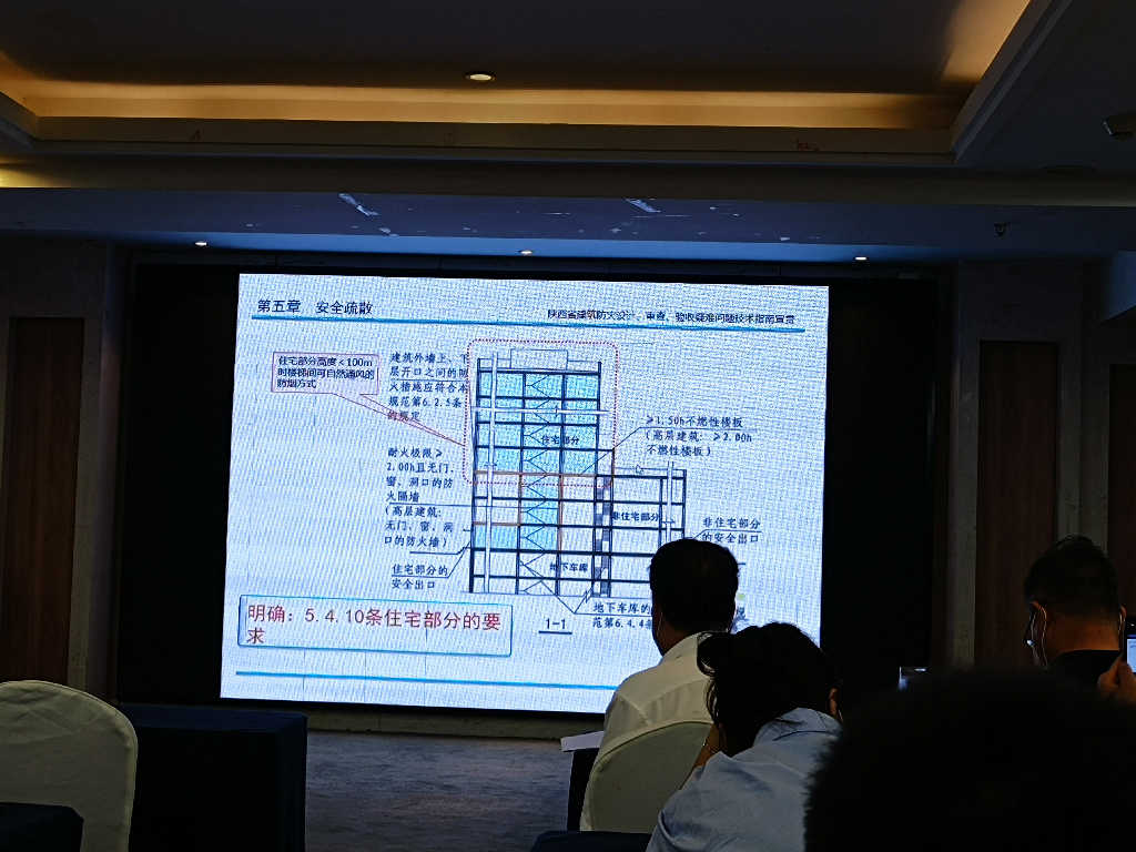 參加陜西省消防協(xié)會(huì)《陜西省建筑防火設(shè)計(jì)、審查、驗(yàn)收疑難問題技術(shù)指南》培訓(xùn)會(huì)議(圖4)
